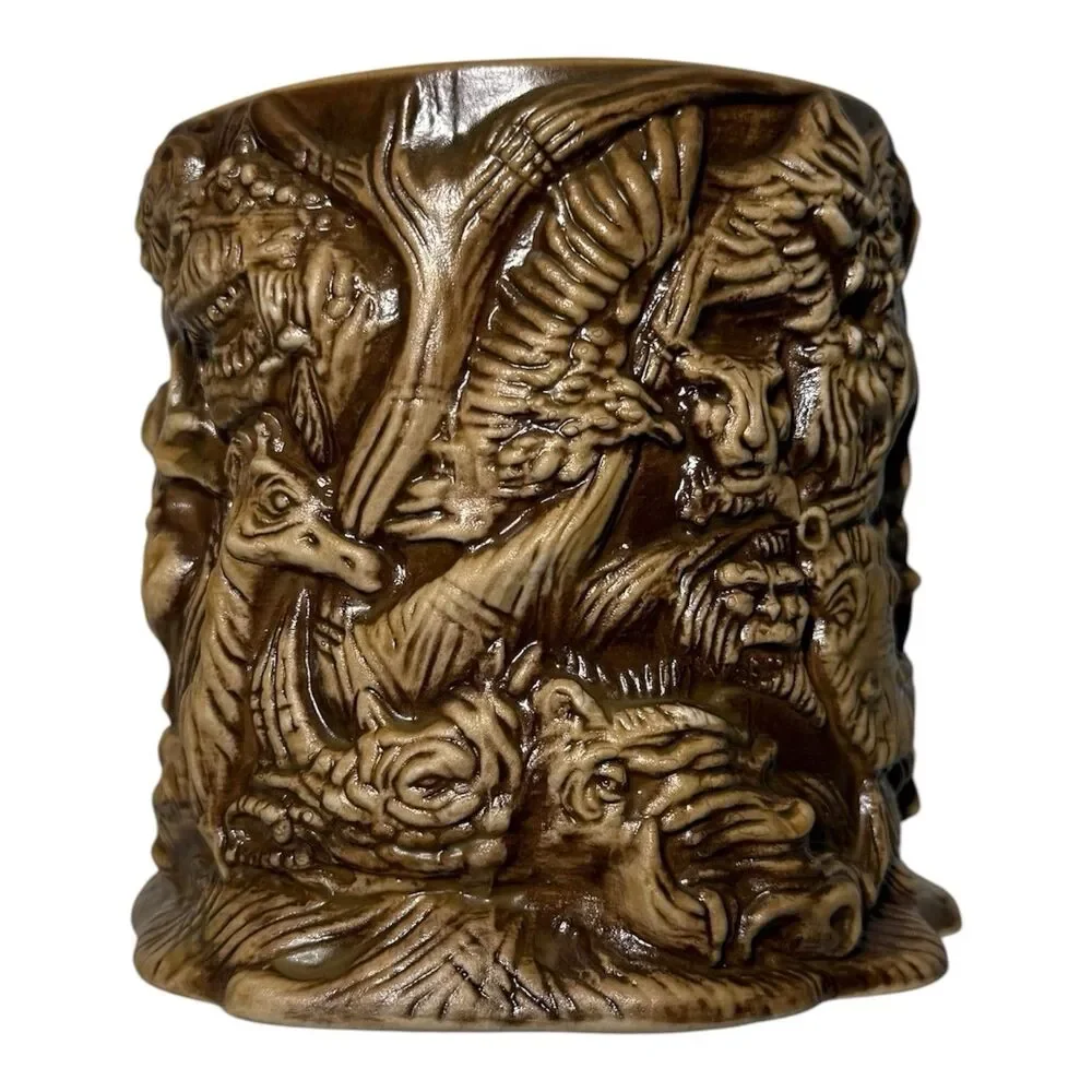 Disney's Animal Kingdom Coffee Mug Sculpted 3D Brown